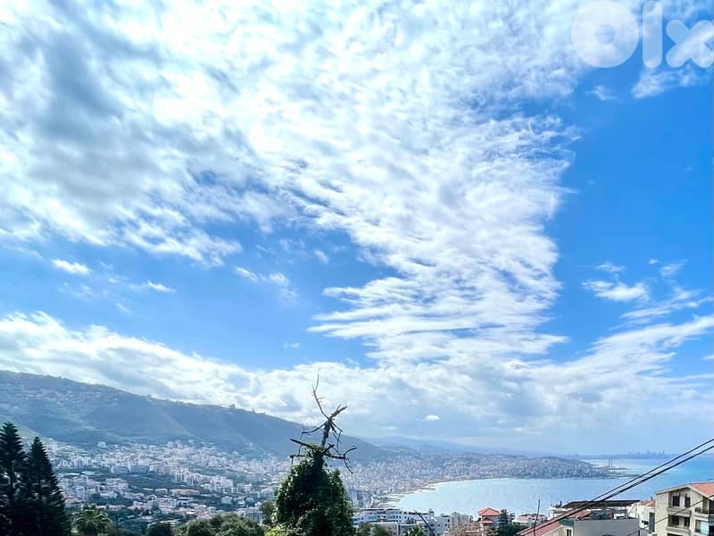 1372 SQM Land in Adma, Keserwan with a Breathtaking Sea View 0