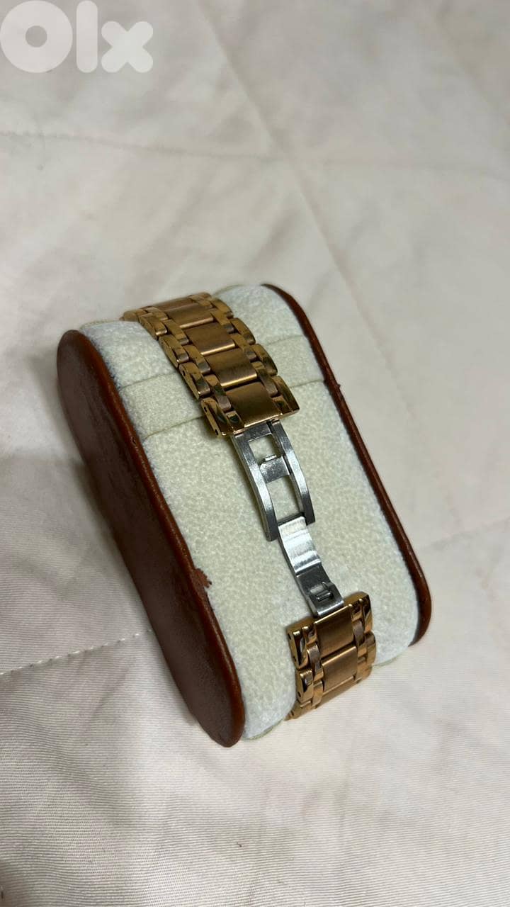 westar rose gold watch 1