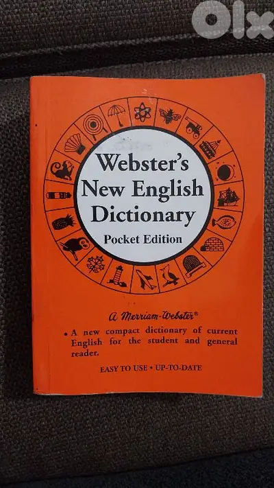 Webster New English Dictionary Pocket edition