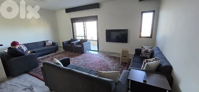 shaileh wonderfull apa 2 bed 2 wc furnished and panoramic for 500$