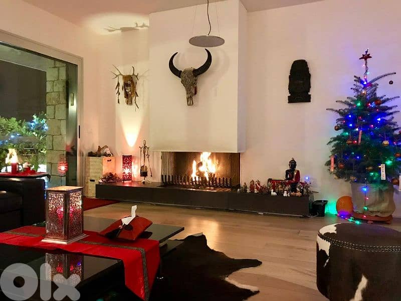 2 BR chalet for rent in Fakra with panoramic view 1