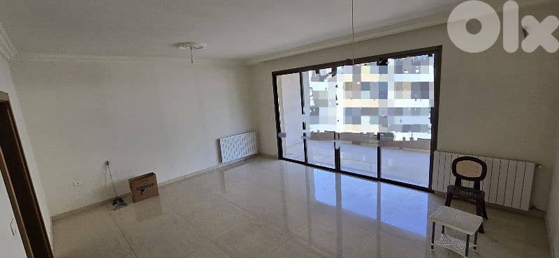 zouk mosbeh 165m 3 bed 3 wc chaufage available delux  large balcony 0