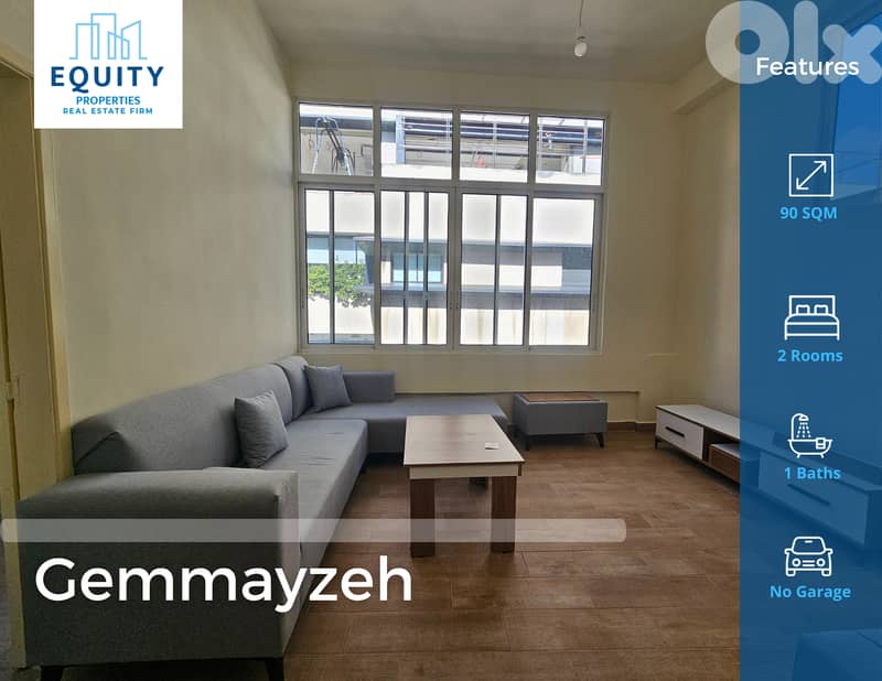 Furnished 90 SQM Apartment For Rent In Achrafieh Gemmayzeh #AA10324 0