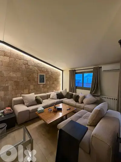 3-Bedroom Chalet in Ouyoun El Simen | Snow Views & Fireplace