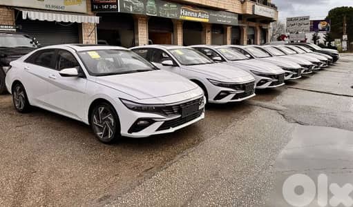 OFFER!! Hyundai Elantra 2025 limited edition 0km TOP CAR