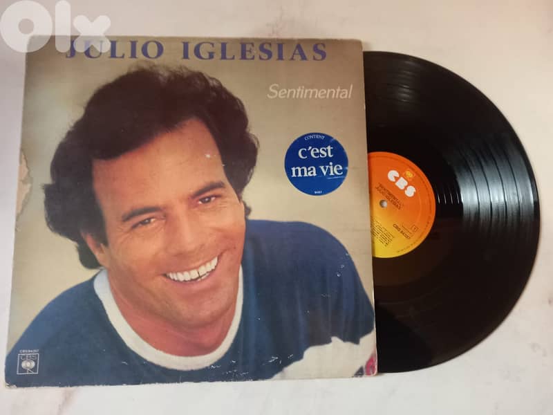 Julio Iglesias – Sentimental Vinyl, LP, Album 0
