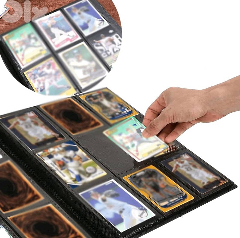 TAll Card Games Binder for TCG Yu-Gi-Oh! Pokemon & Football Cards 1