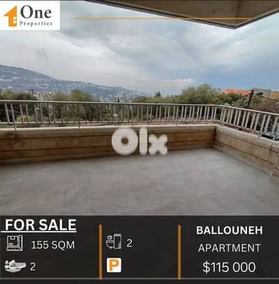 APARTMENT FOR SALE IN BALLOUNEH
