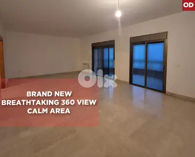 Breathtaking 360 view, 2 parking, cave, Dbaye/ضبيه REF#OD132368