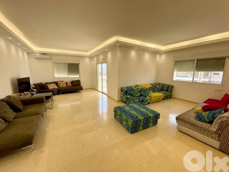 167 SQM Furnished Apartment in Kfarhbab, Keserwan with View 0