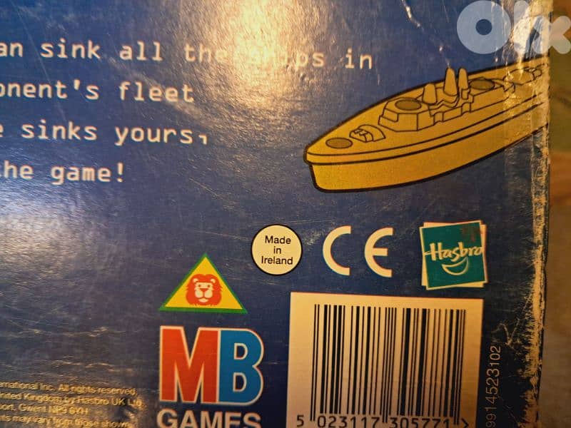 Used Original Hasbro Battleship board game 3