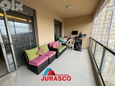 apartment for sale in ajaltoun 130m / شقة للبيع في عجلتون ١٣٠ متر