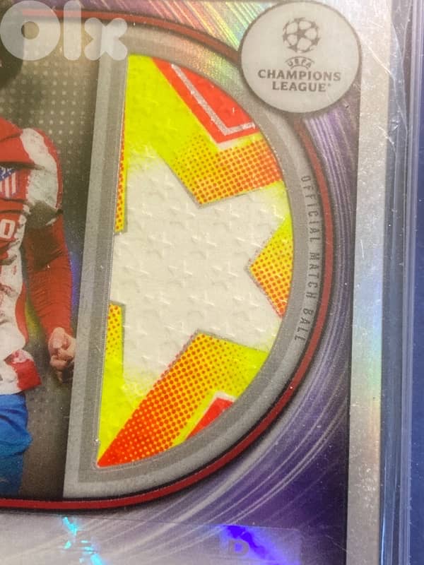 topps joao felix 21/22 signature match ball card merlin chrome 2
