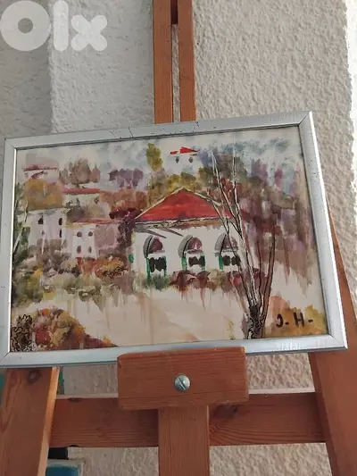 رسم اكريليك