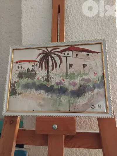 رسم اكريليك