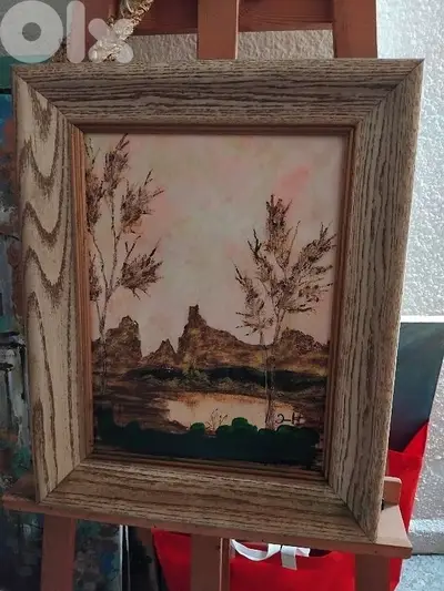 رسم اكريليك