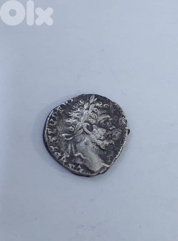 Septimius Severus Emperor Roman Silver Coin Denarius Rome Mint 195 AD 0