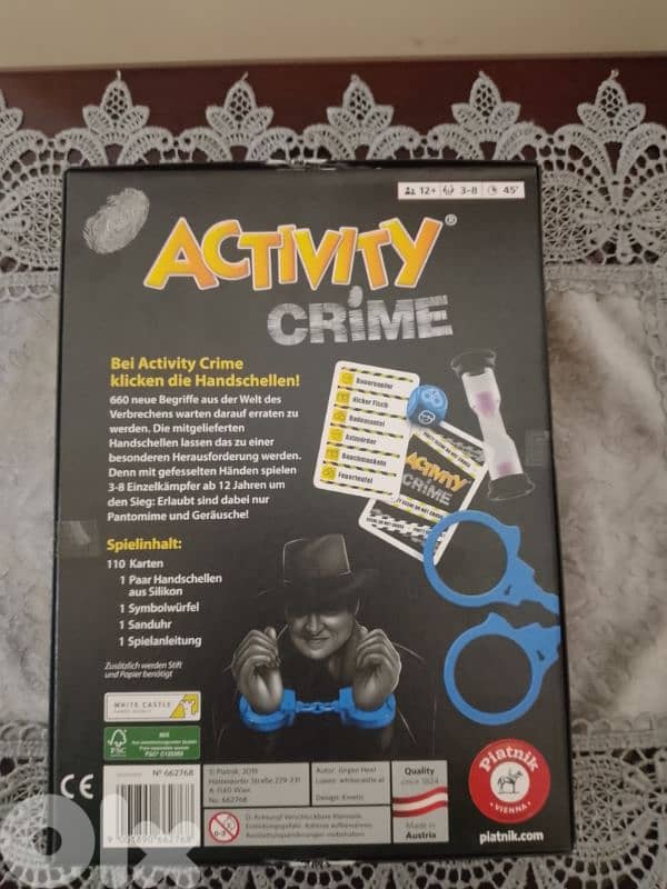 لعبة للبيع ماركة ACTIVITY بعدا جديد السعر 10$ 4