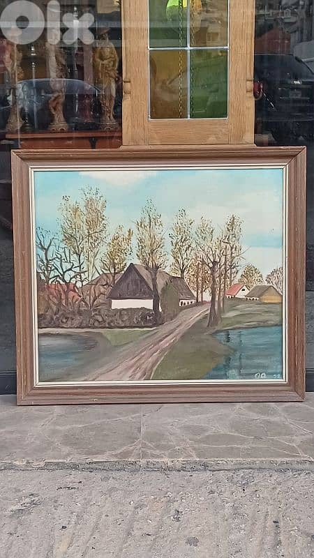 لوحة رسم زيتي 1