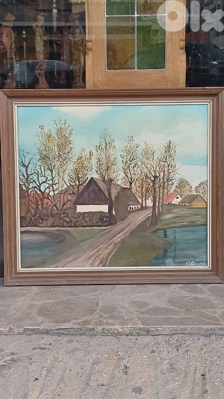 لوحة رسم زيتي 3