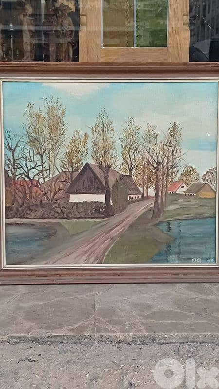 لوحة رسم زيتي 4