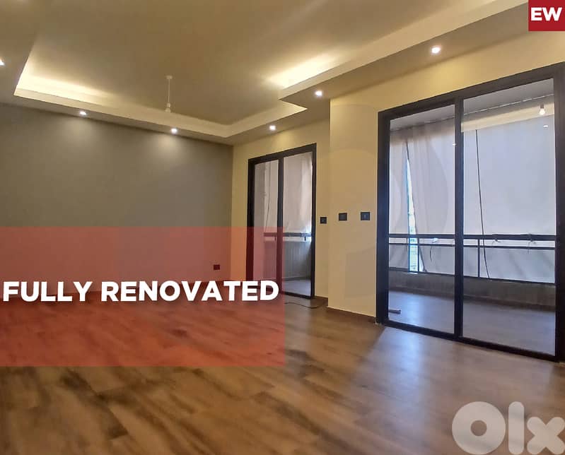 Fully renovated, 3 Balconies,Parking,Zouk Mosbeh/ذوق مصبح REF#EW132425 0