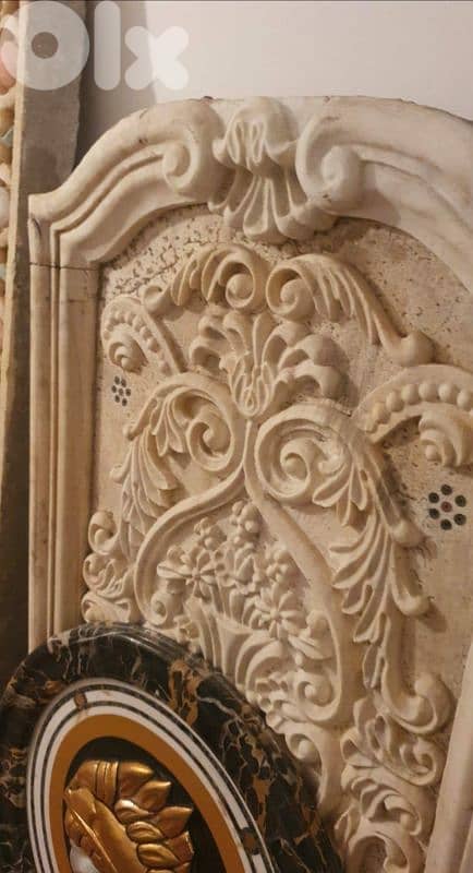 Monumental Antique Hand-Carved Architectural Stone Panels 3
