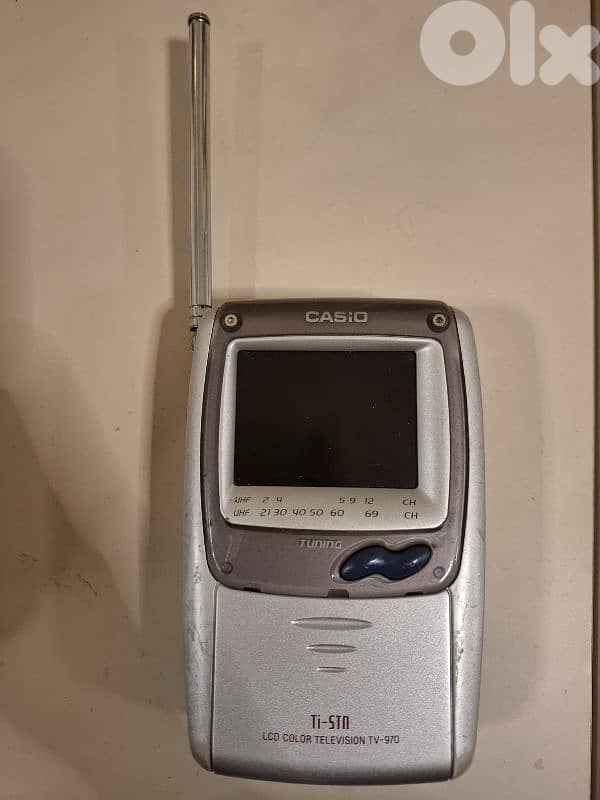 Vintage Casio mini TV 0