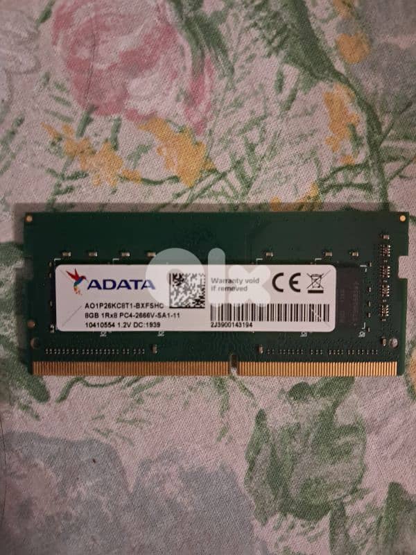 Laptop DDR4 8GB RAM 0