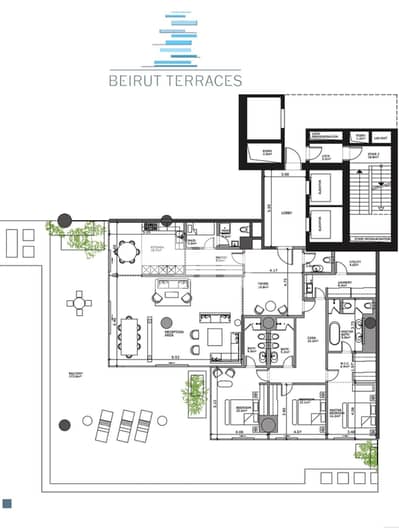 Apartment for Sale in Downtown + Terrace شقة للبيع في وسط المدينة