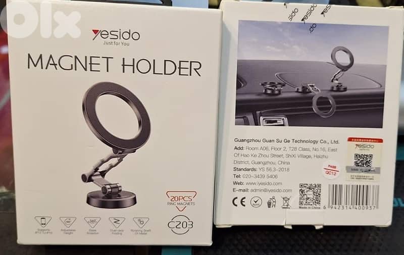 YESIDO MAGNET HOLDER SUPPORTS IP 12 TO IP 15 C203 0