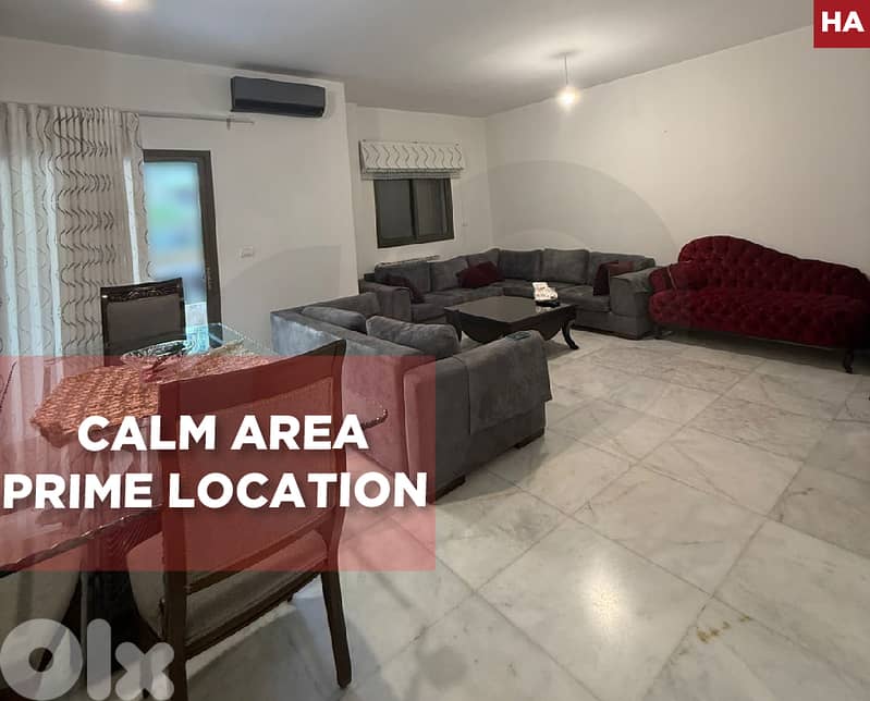 balcony, storage room,2 parking spots, Louaizeh/لويزه REF#HA132449 0