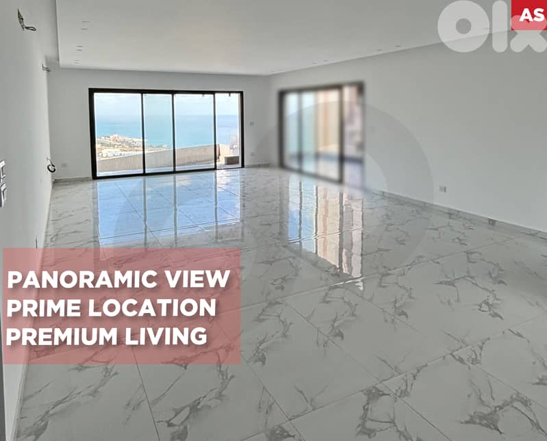 40 sqm terrace/Panoramic view/parking/Balamand/البلمند ! REF#AS132460 0