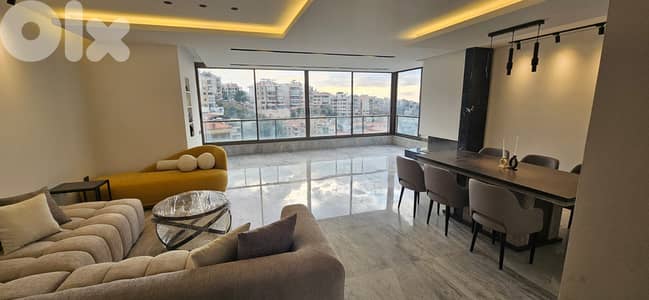 Furnished 220 SQM Apartment For Rent In Roumieh شقة للإيجار #JM109213