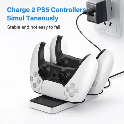 Dobe charging dock for ps5 playstation 5 joysticks