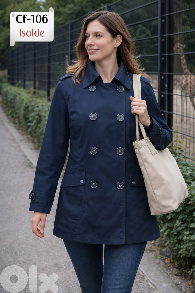 Female Poly-Cotton COAT from the finest European Brands 6