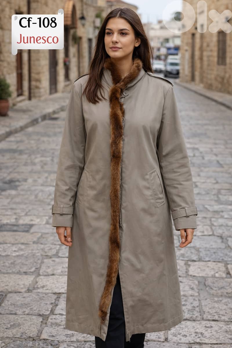 Female Poly-Cotton COAT from the finest European Brands 8