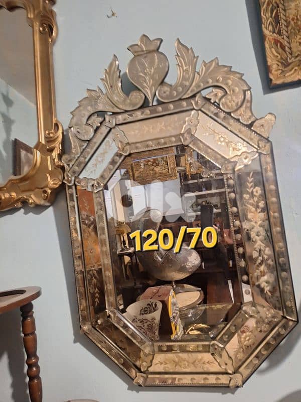 mirror venitien Murano vintage Italy original 1