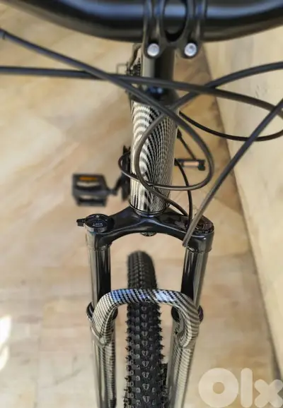 Mtb carbon 26" Aluminium rims Disc brakes (brand new)