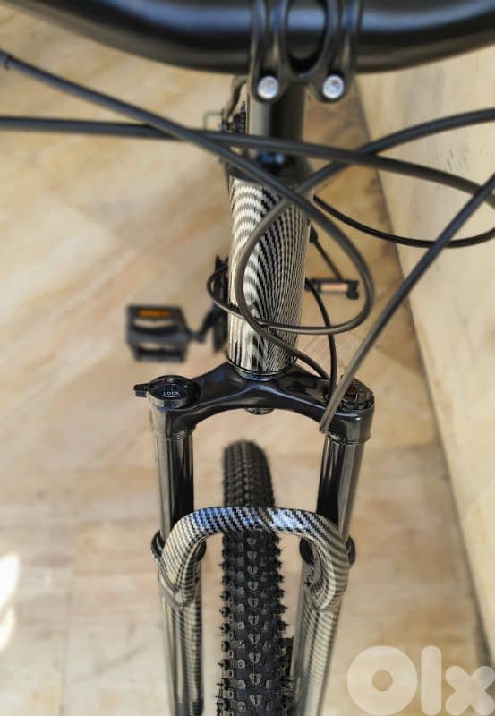 Mtb carbon 26" Aluminium rims Disc brakes (brand new) 0