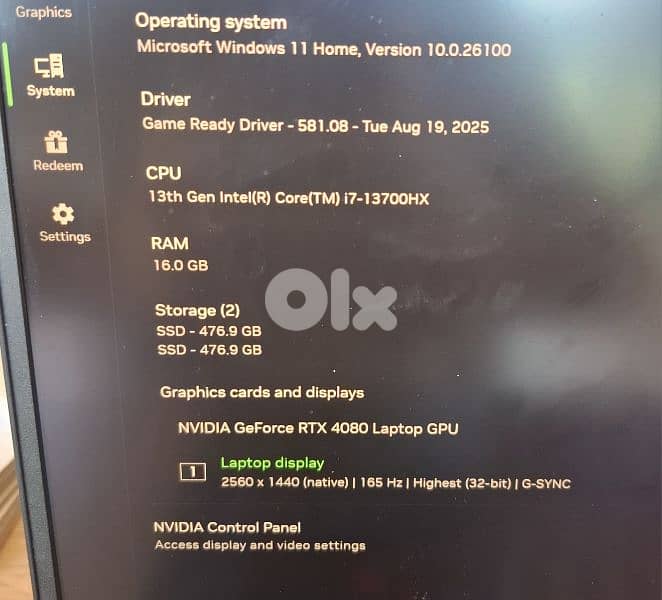 BEAST Gaming Laptop HP OMEN RTX 4080 6