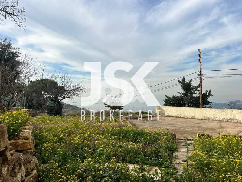 L20325 - Decorated Apartment With Garden For Rent in Dhour Al Abadiyeh 0