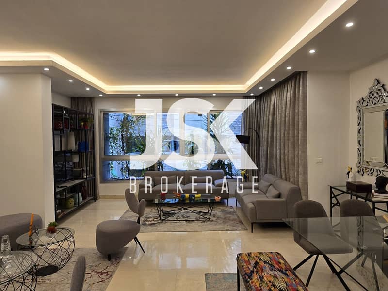 L20326 - Nicely Decorated Apartment For Sale in Ras El Nabeh, Beirut 0