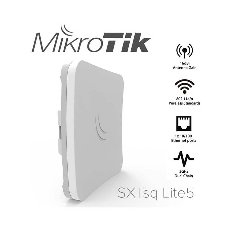 Mikrotik Sxtsq Lite5 RBSXTSQ5ND 16dBi 5GHz 0