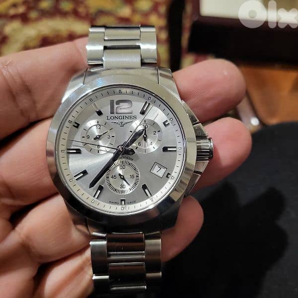 longines chronograph like new 1