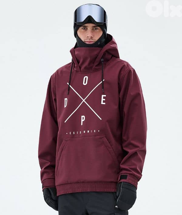 Dope Snow Yeti Burgundy Jacket 0
