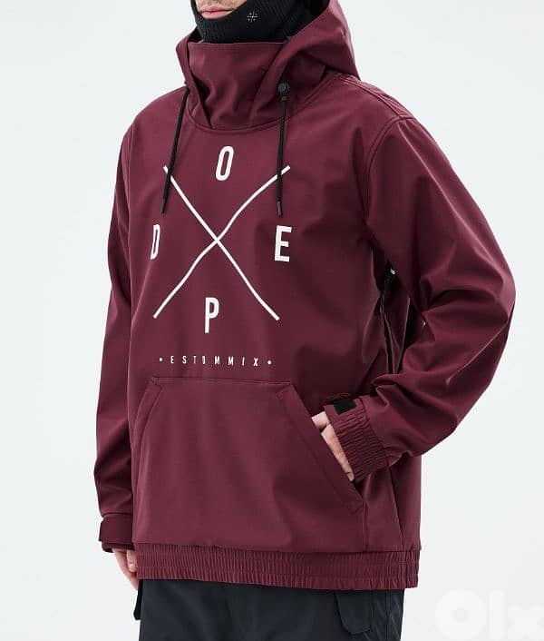Dope Snow Yeti Burgundy Jacket 7