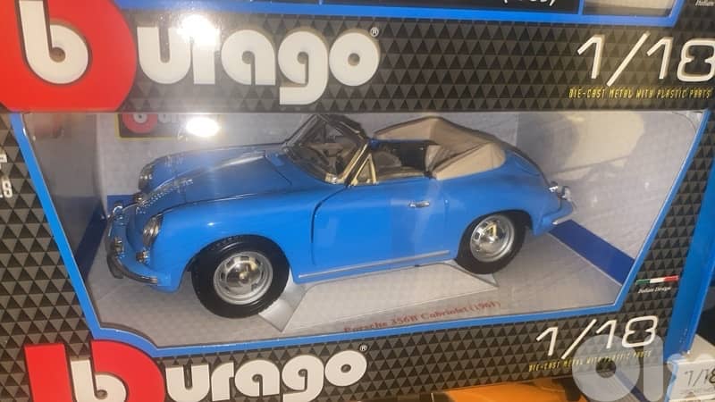 porsche 356 scale 1/18 diecast model 0