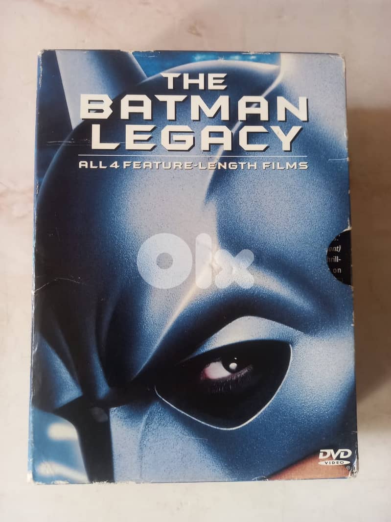 The Batman legacy 4 DVD movies box set 0