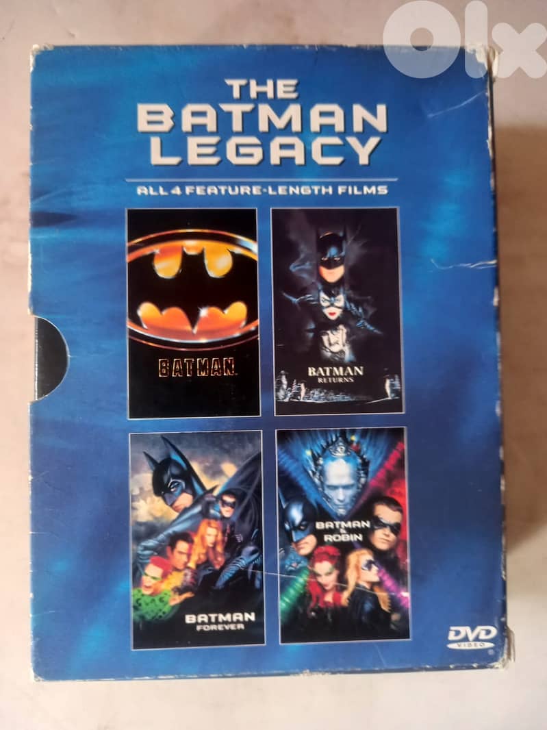 The Batman legacy 4 DVD movies box set 3